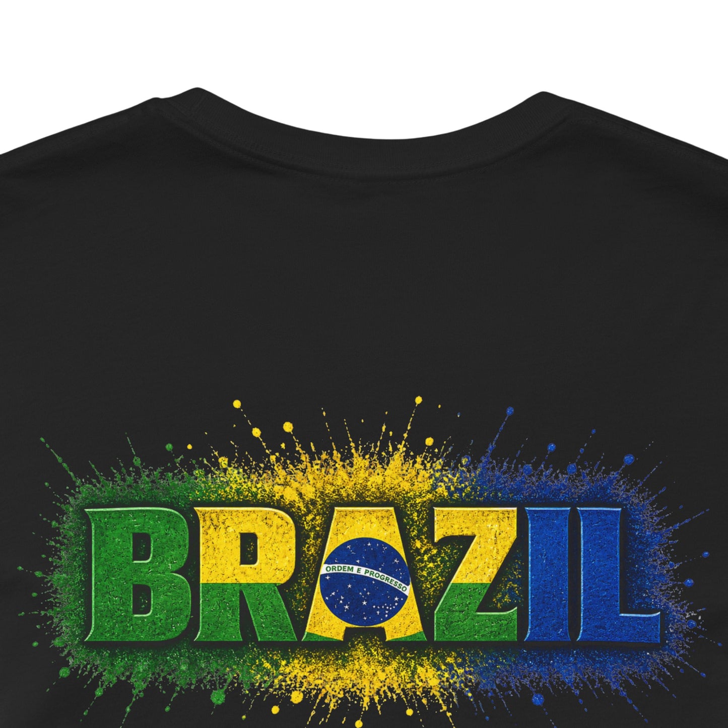 Brazil World Cup Soccer Tee — "One Ball. Every Nation." Summer 2026 (Brazil Back Design)
