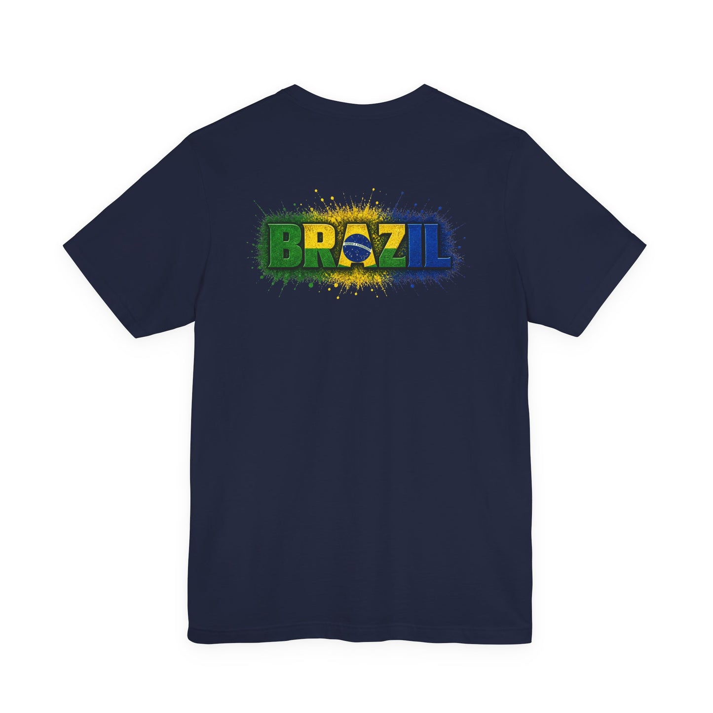 Brazil World Cup Soccer Tee — "One Ball. Every Nation." Summer 2026 (Brazil Back Design)
