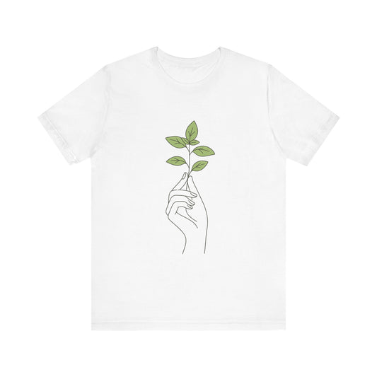 Plant Hand Drawing T-Shirt