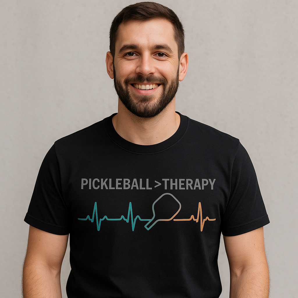 Pickleball > Therapy Tee – Stress Relief You Can Wear
