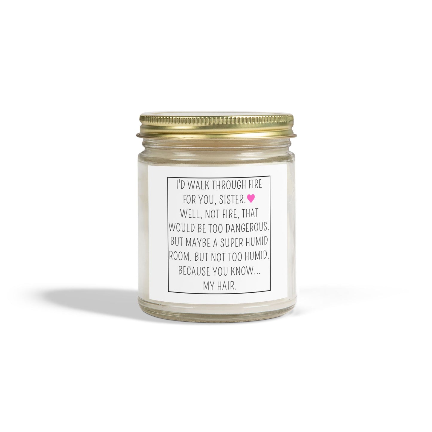 Sister Birthday Gifts, Sister Gifts from Sister, Handmade Lavender Natural Soy Wax Candle (9oz)- Sister in Law Gifts, Gifts for Sister
