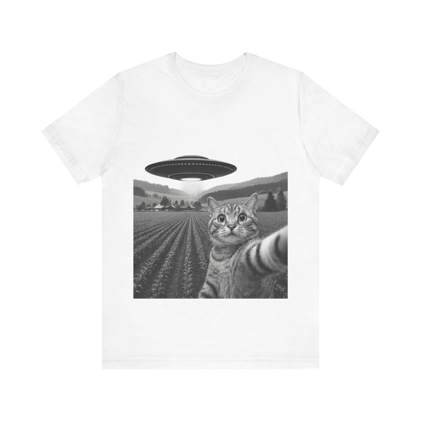Cat UFO T-Shirt