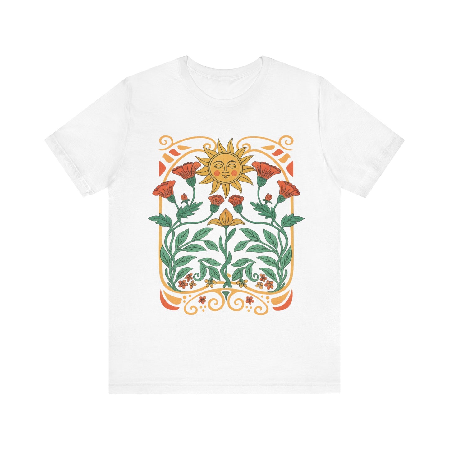 Sunshine Floral Graphic T-Shirt