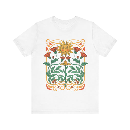 Sunshine Floral Graphic T-Shirt