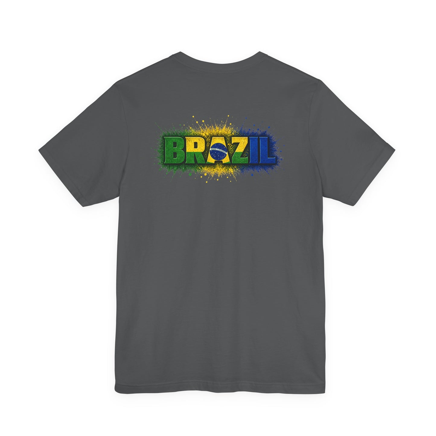 Brazil World Cup Soccer Tee — "One Ball. Every Nation." Summer 2026 (Brazil Back Design)