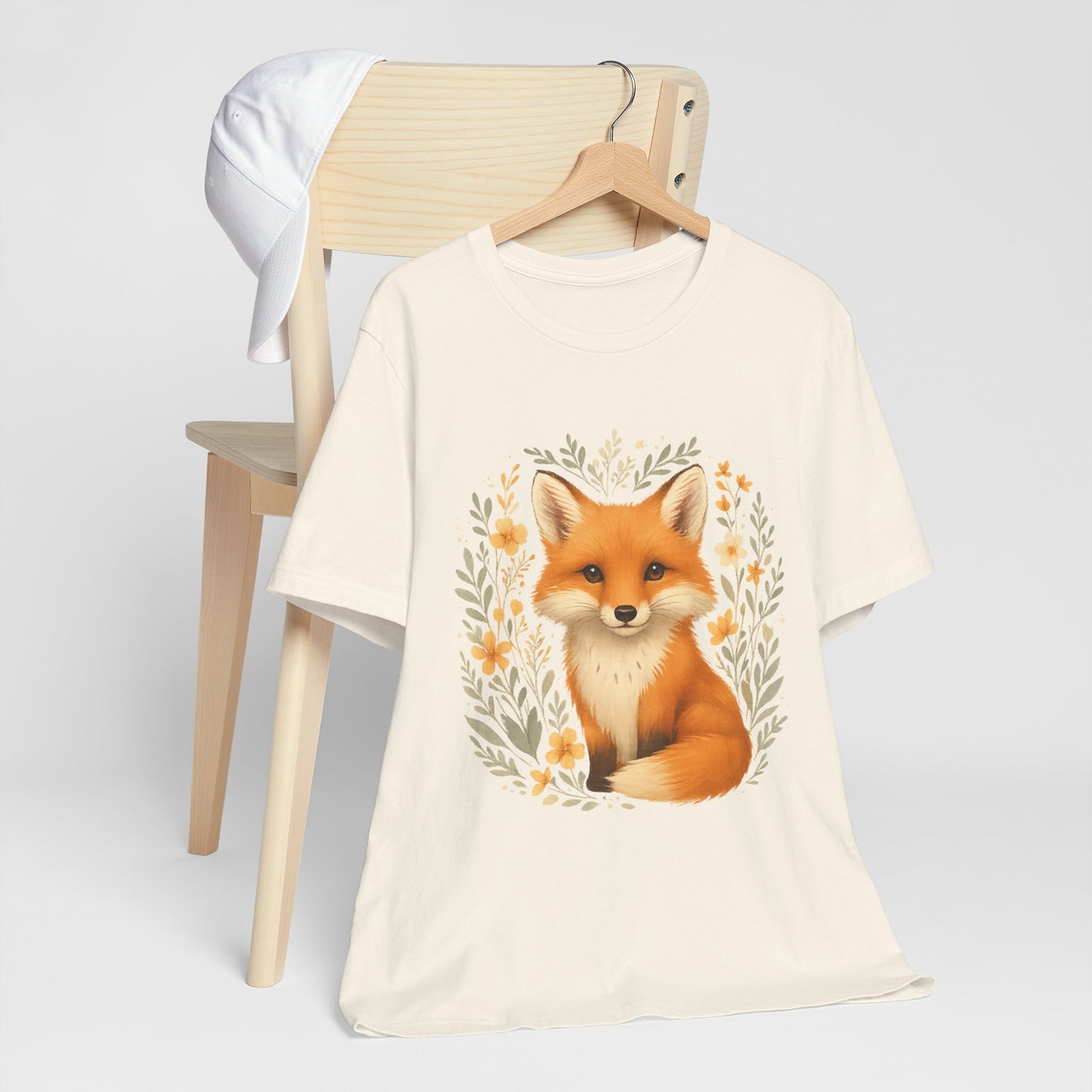 Adorable Fox Graphic T-Shirt