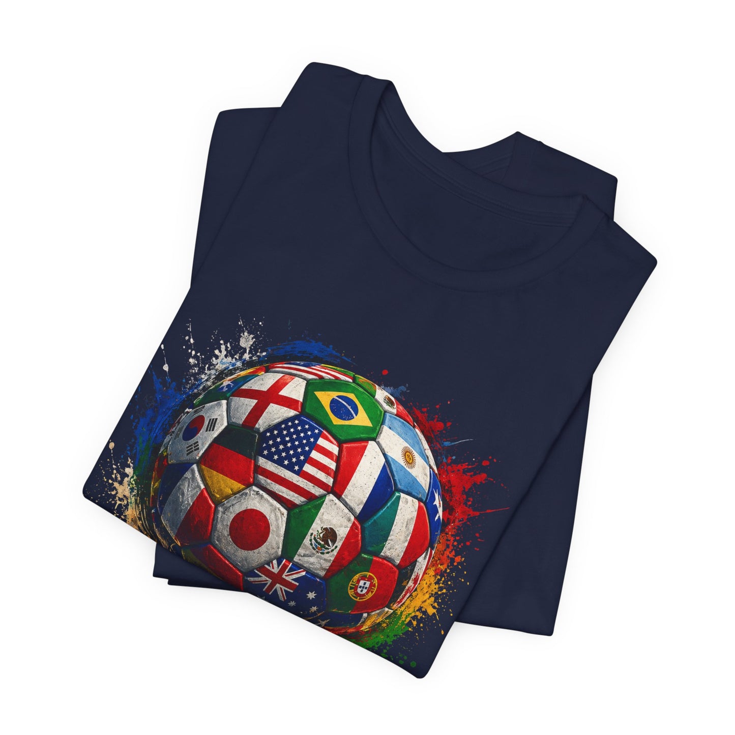 Argentina Soccer T‑Shirt – "One Ball. Every Nation." World Cup Summer 2026 Fan Tee