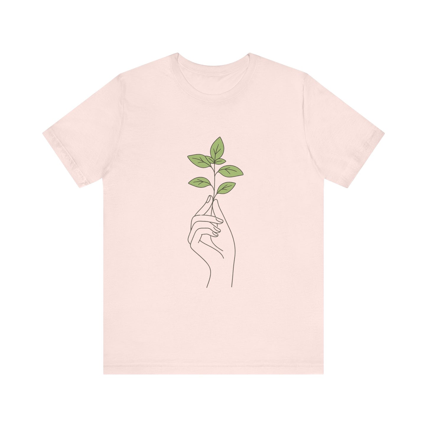 Plant Hand Drawing T-Shirt