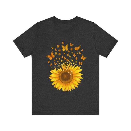 Sunflower Butterfly T-Shirt