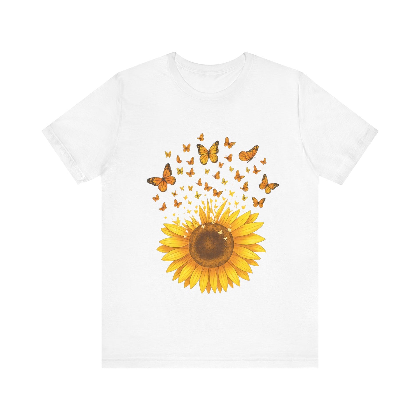 Sunflower Butterfly T-Shirt