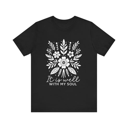 Floral Inspirational T-Shirt