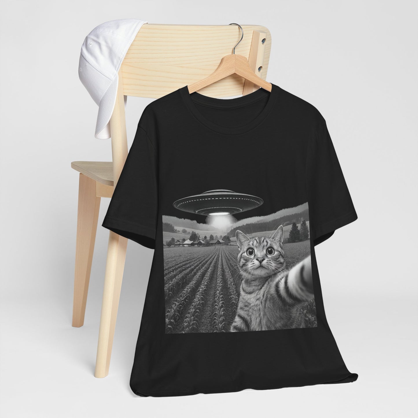Cat UFO T-Shirt