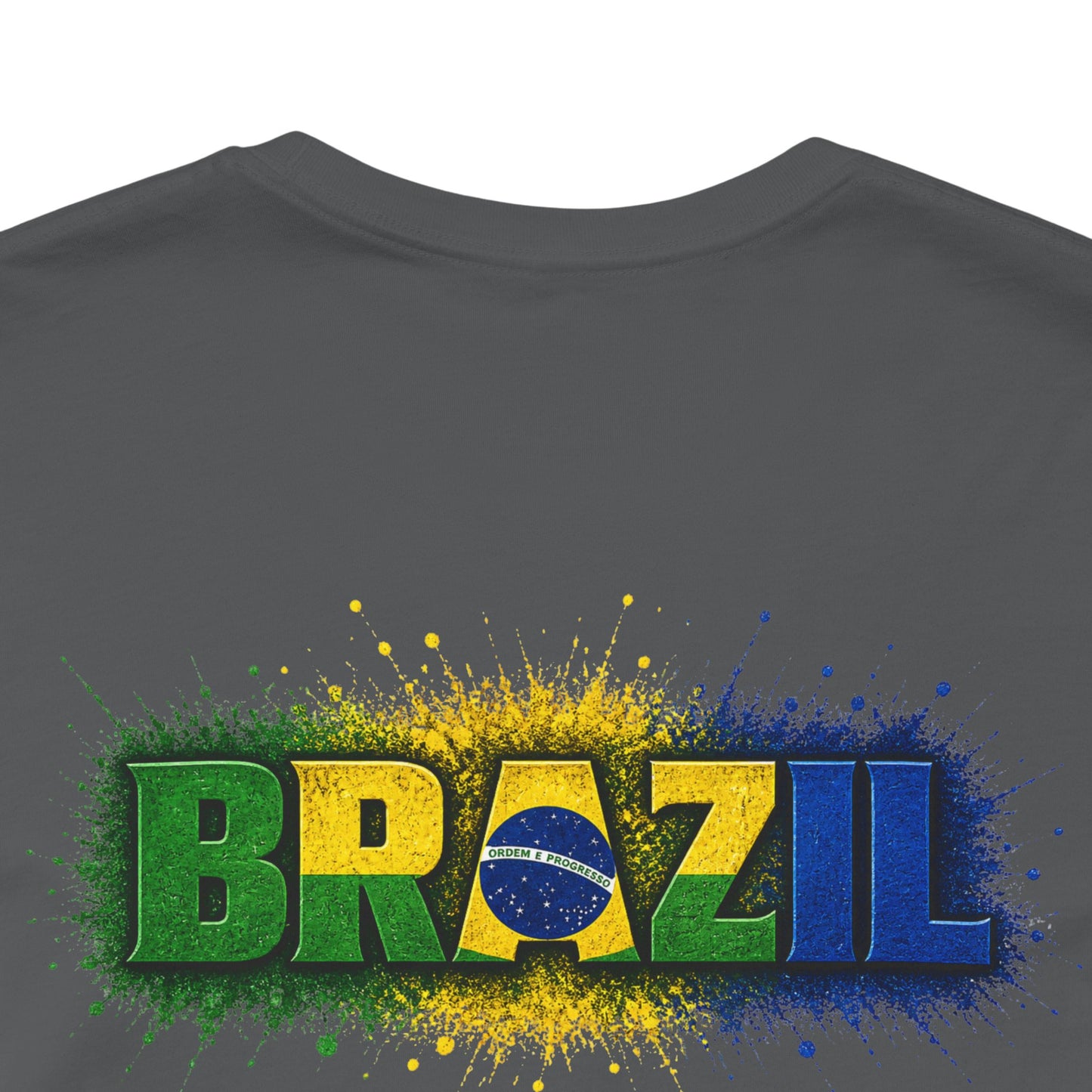 Brazil World Cup Soccer Tee — "One Ball. Every Nation." Summer 2026 (Brazil Back Design)