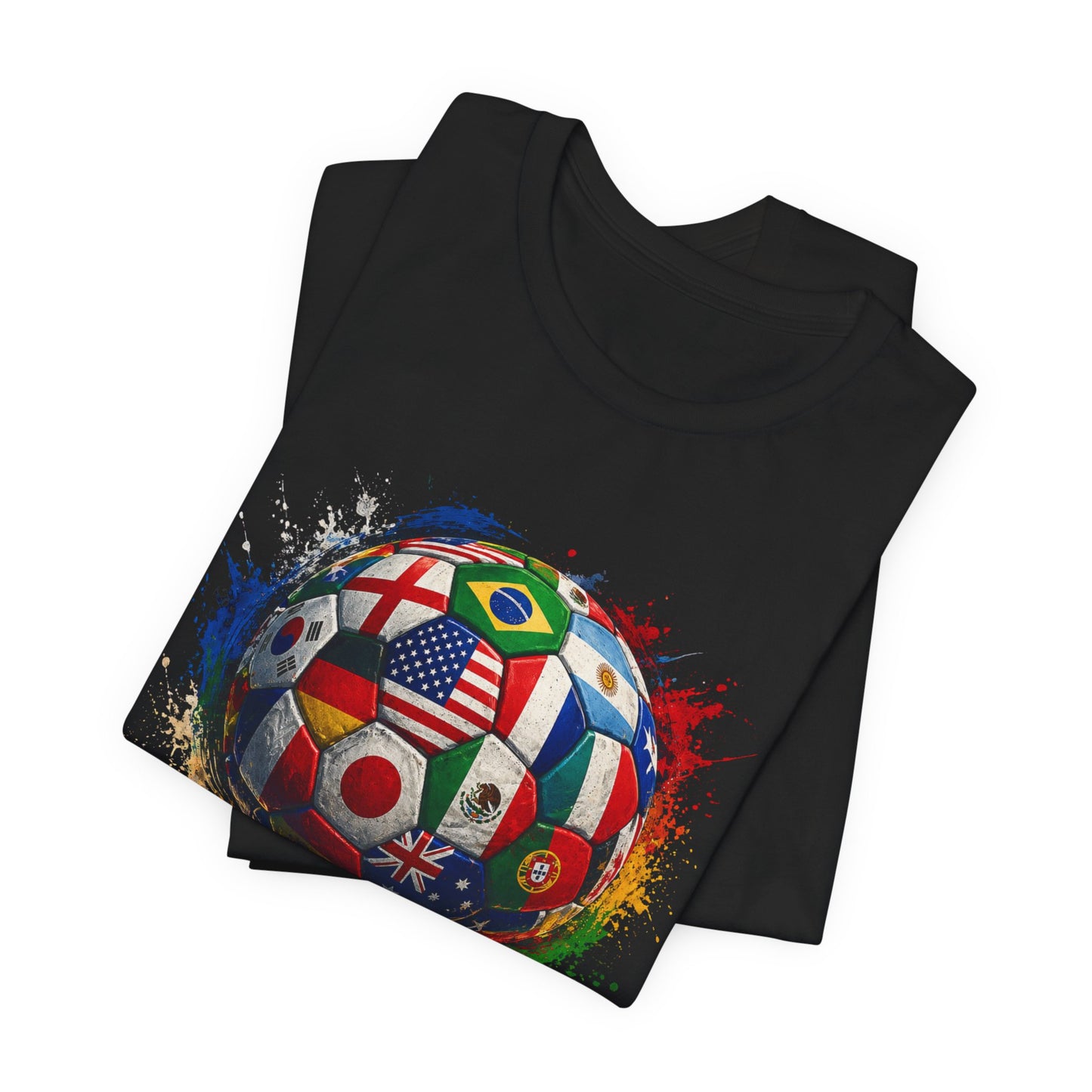 Portugal Soccer Tee — "One Ball. Every Nation. Summer 2026"