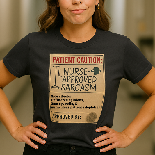 Nurse Approved Sarcasm T-Shirt