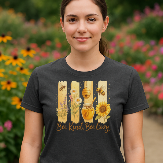 Bee Kind, Bee Cozy T-Shirt