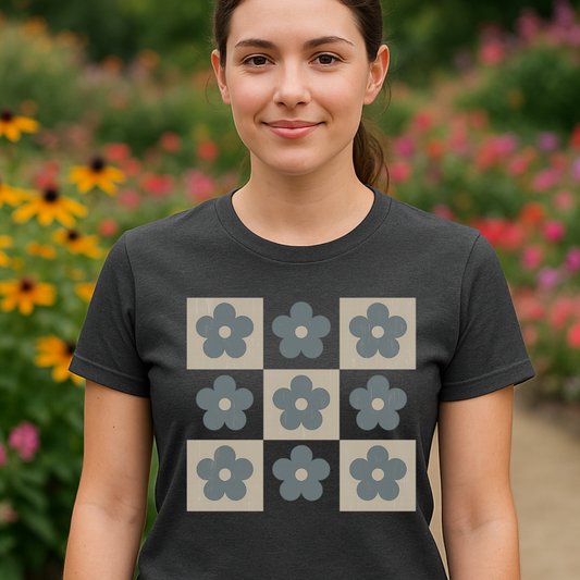 Floral Pattern T-Shirt